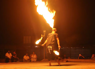 fire Show Dubai safari